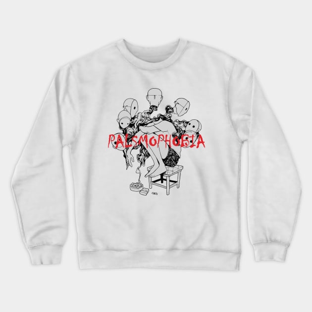 Palsmophobia Crewneck Sweatshirt by Sick One